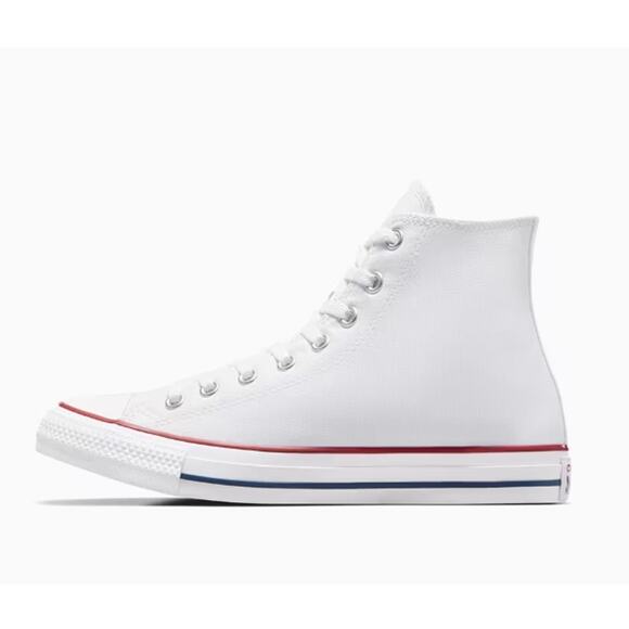 Converse Women's White Chuck Taylor All Star Sneakers Size Men's 6 Women's 8 - Picture 11 of 11
